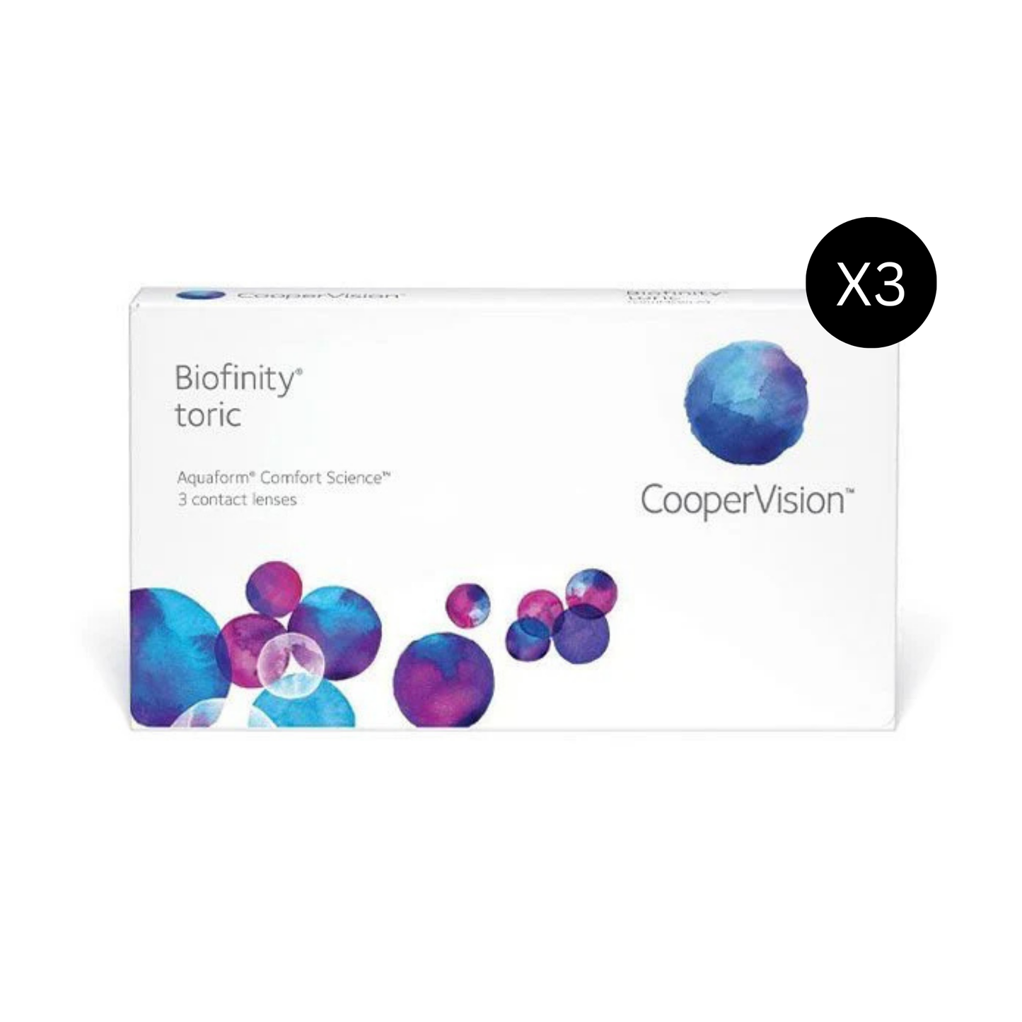Biofinity Toric (3 Pack) Montly
