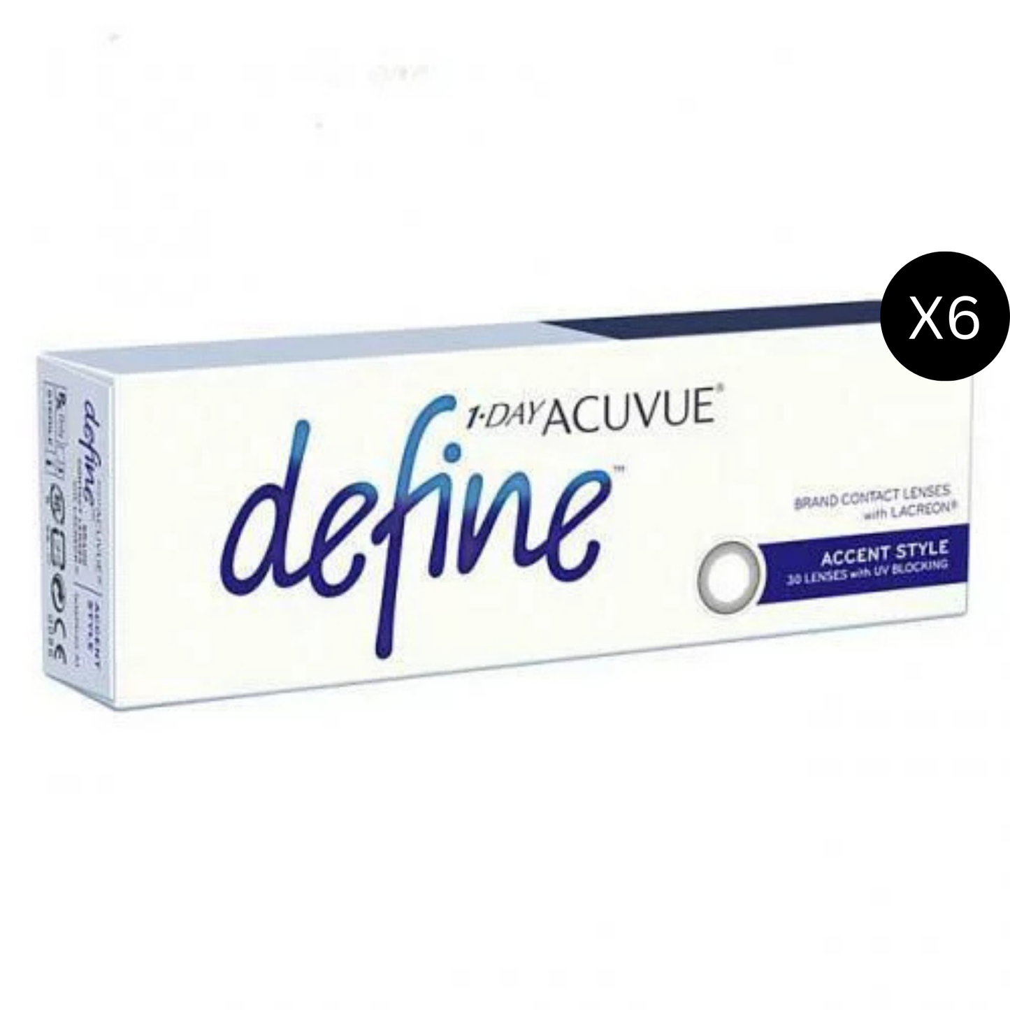 1-Day Acuvue Define (30 Pack) - 7 Classic Colors