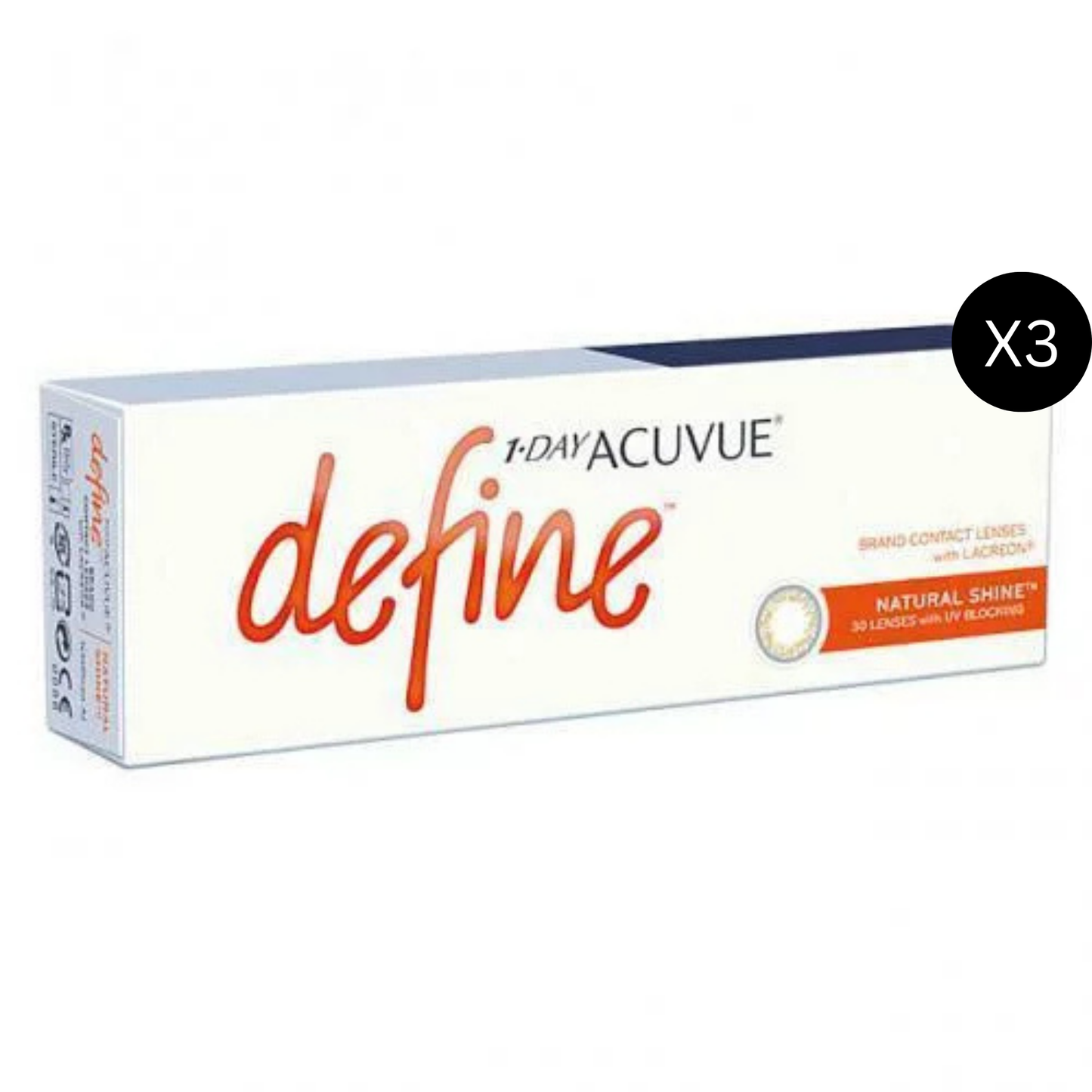 1-Day Acuvue Define (30 Pack) - 7 Classic Colors