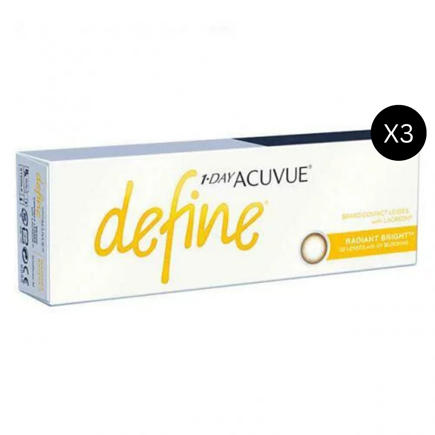 1-Day Acuvue Define (30 Pack) - 7 Classic Colors