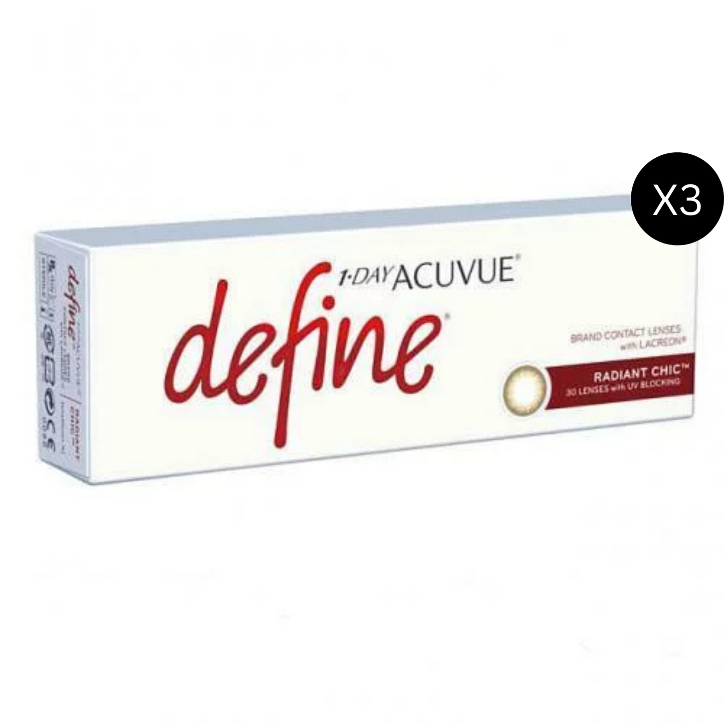 1-Day Acuvue Define (30 Pack) - 7 Classic Colors