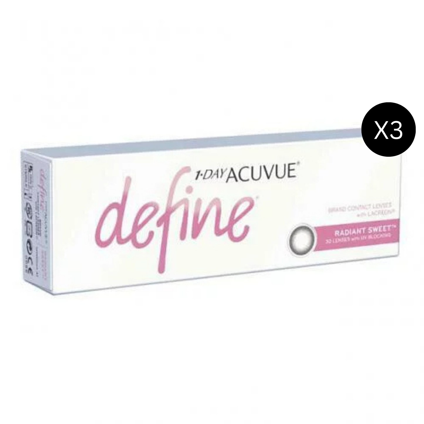 1-Day Acuvue Define (30 Pack) - 7 Classic Colors