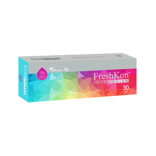 FreshKon Colors Fusion 1-Day (30 Pack) - Daily Colored Lenses