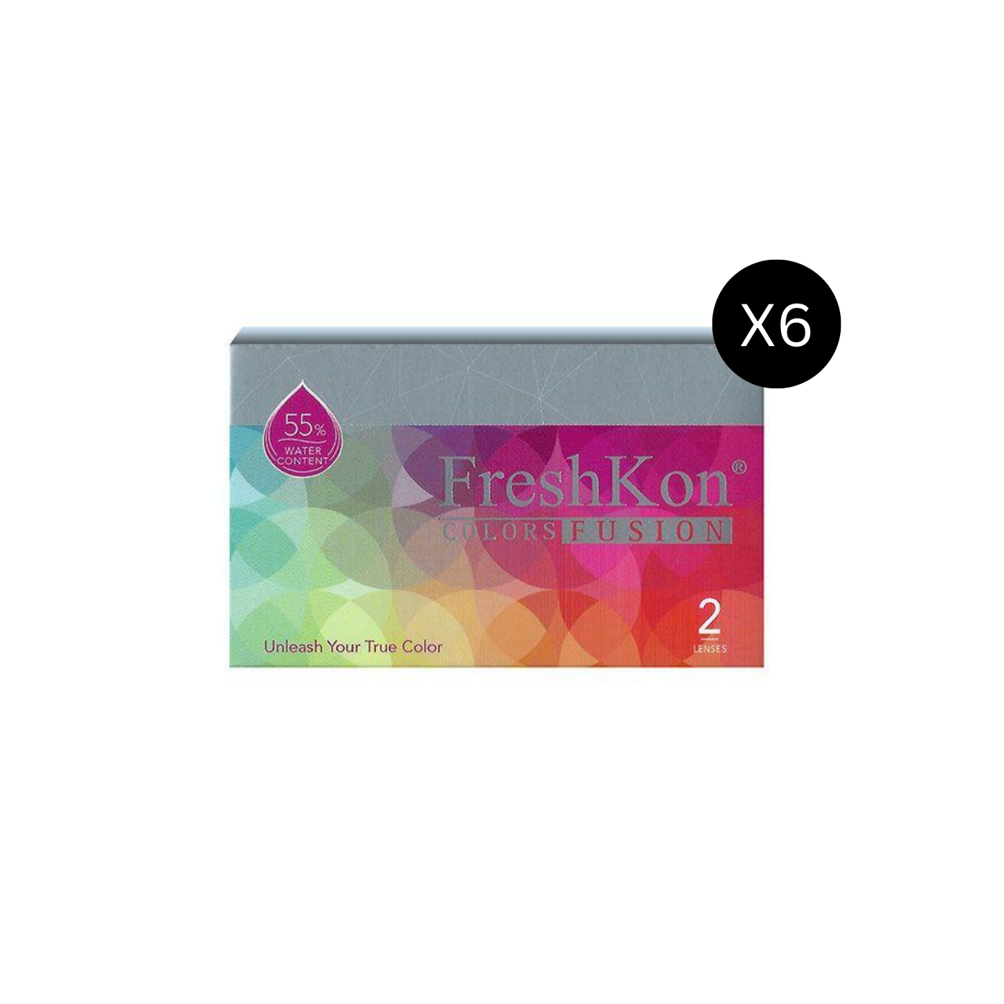 FreshKon Colors Fusion (2 Pack) - Monthly Colored Lenses