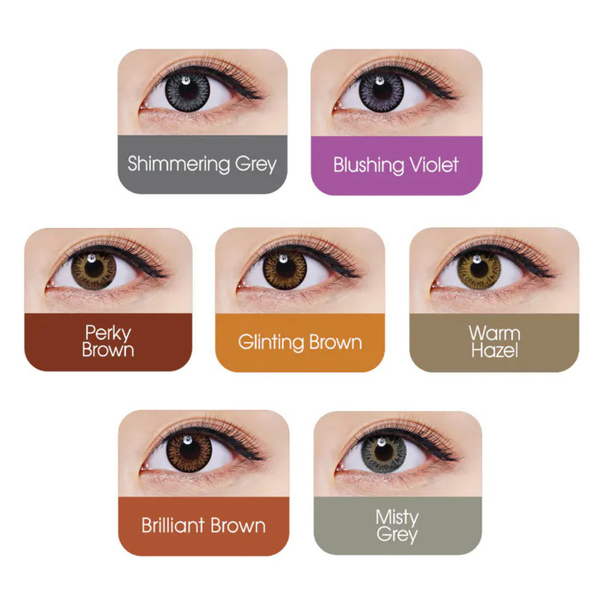 FreshKon Colors Fusion (2 Pack) - Monthly Colored Lenses