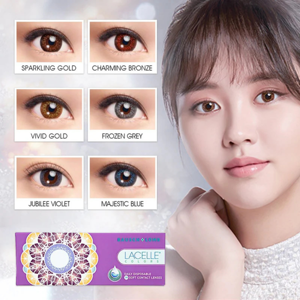 Lacelle Colors (30 Pack) - Daily Colored Lenses