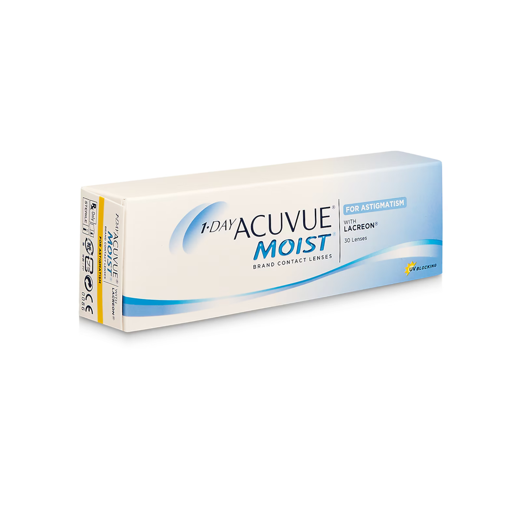 1-Day Acuvue Moist for Astigmatism (30 Pack)