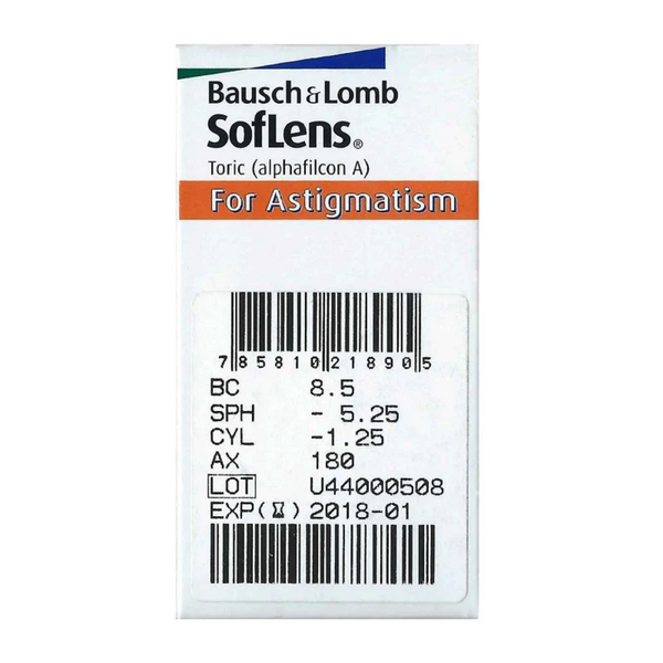 Bi-Weekly SofLens Toric for Astigmatism (6 Pack)